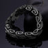 panzerarmband herren königsarmband chain bracelet edelstahl uniqal
